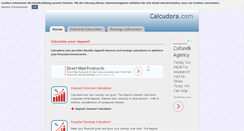 Desktop Screenshot of calcudora.com