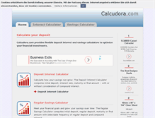 Tablet Screenshot of calcudora.com